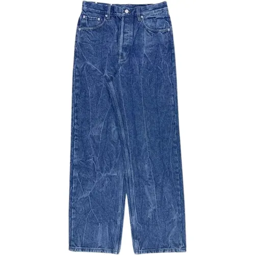 Cotton Jeans Straight Leg Cut , male, Sizes: W32 - Dries Van Noten - Modalova