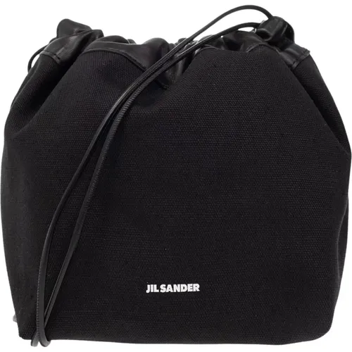 ‘Dumpling’ bucket bag , female, Sizes: ONE SIZE - Jil Sander - Modalova