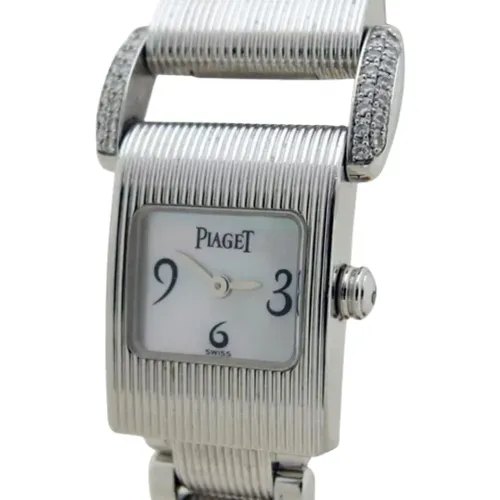 Pre-owned Stainless Steel watches , female, Sizes: ONE SIZE - Piaget Pre-owned - Modalova