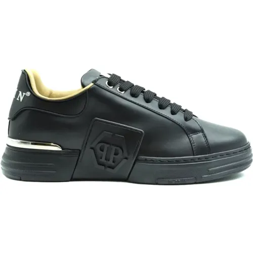 Schwarze Sneakers für Herren Aw23 , Herren, Größe: 39 EU - Philipp Plein - Modalova