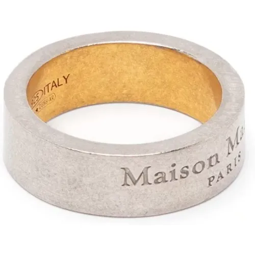 Rings,Goldener Herrenring Klassisches Modell - Maison Margiela - Modalova