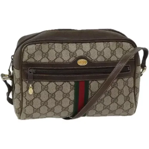 Pre-owned Canvas gucci-bags , female, Sizes: ONE SIZE - Gucci Vintage - Modalova