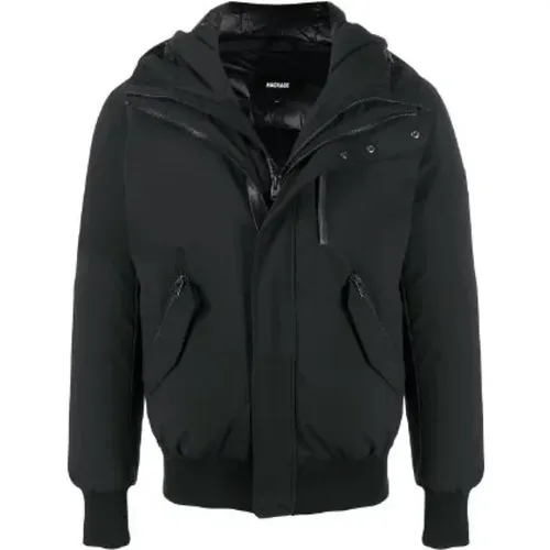 Down-filled Hooded Jacket with Italian Collar , male, Sizes: S, 2XS, 4XS - Mackage - Modalova