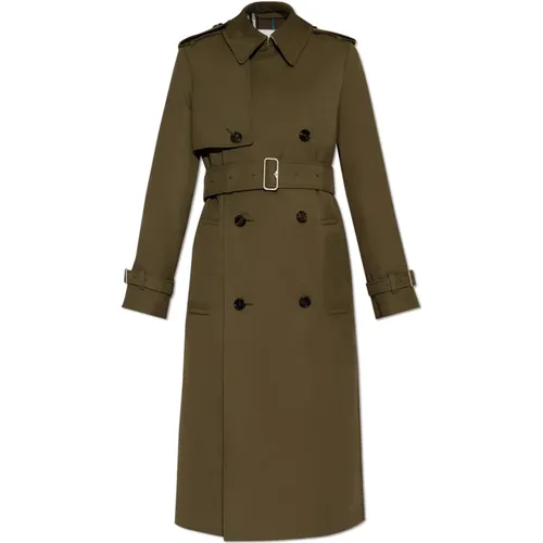 Cotton trench coat , female, Sizes: XS, 2XS - Burberry - Modalova