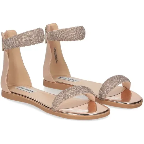 Elegant Flat Sandals for Women , female, Sizes: 4 UK - Steve Madden - Modalova