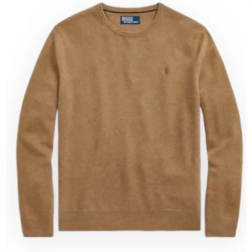 Wollpullover mit Rundhalsausschnitt , Herren, Größe: XL - Polo Ralph Lauren - Modalova