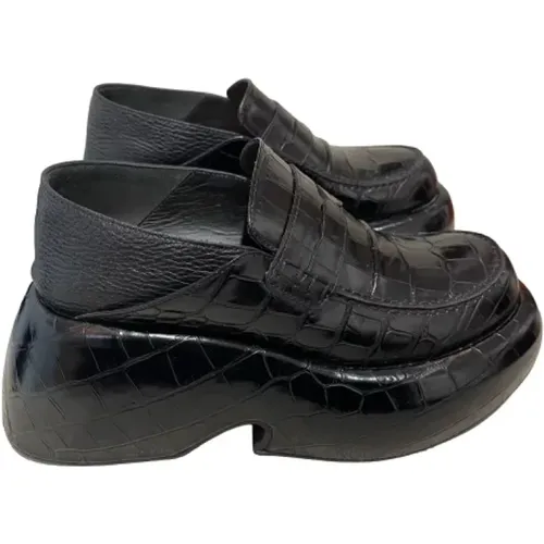 Pre-owned Leather sneakers , female, Sizes: 5 UK - Loewe Pre-owned - Modalova