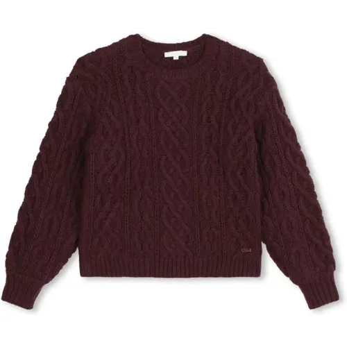 Bordeaux Pullover Sweater Chloé - Chloé - Modalova