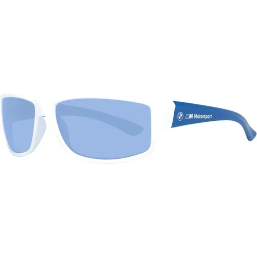 Blaue Linse Rechteckige Sonnenbrille UV-Schutz - BMW - Modalova