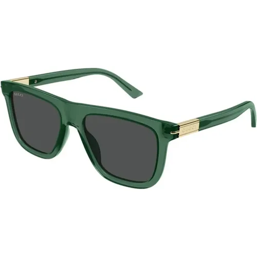 Grey Sunglasses Gg1502S , male, Sizes: 54 MM - Gucci - Modalova