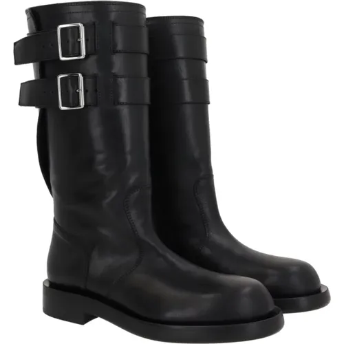 Biker Leather Boots , female, Sizes: 3 UK - Ann Demeulemeester - Modalova