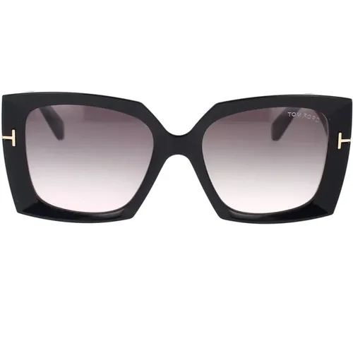 Square Sunglasses Jacquetta 01B , unisex, Sizes: 54 MM - Tom Ford - Modalova
