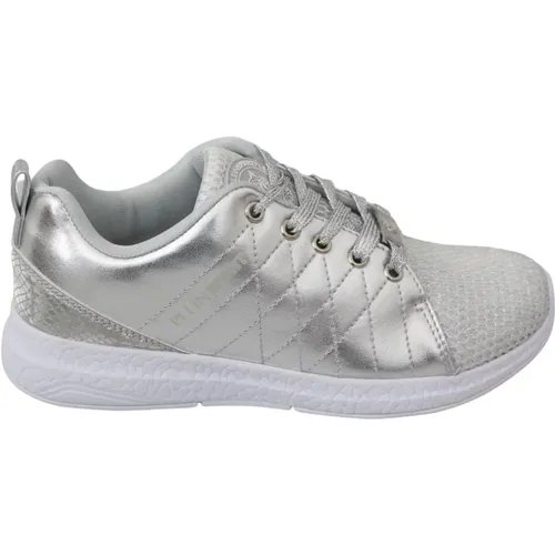 Elegante silberne Sneakers für Trendsetter , Herren, Größe: 36 EU - Philipp Plein - Modalova