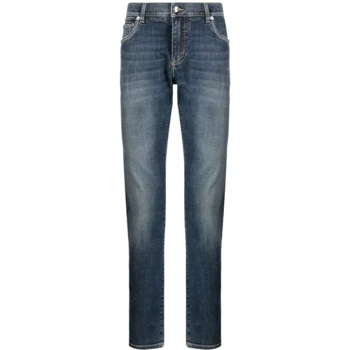 Designer Jeans for Men , male, Sizes: 3XL, 2XL, XL, S - Dolce & Gabbana - Modalova