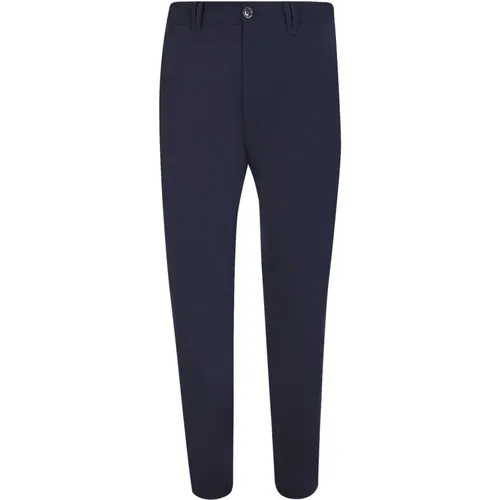 Blaue Slim Fit Hose für Herren , Herren, Größe: 2XL - Nine In The Morning - Modalova