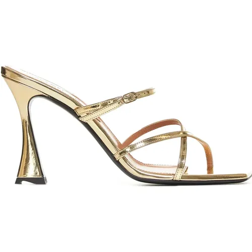 Stylish Sandals , female, Sizes: 7 UK, 8 UK, 5 UK, 5 1/2 UK, 3 UK - D'Accori - Modalova