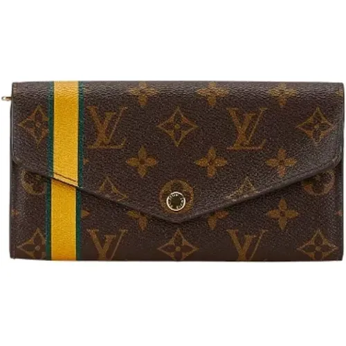 Pre-owned Canvas wallets , female, Sizes: ONE SIZE - Louis Vuitton Vintage - Modalova