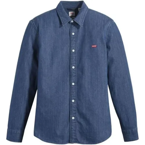 Levi's, Batterie Slim Fit Herrenhemd , Herren, Größe: XL - Levis - Modalova