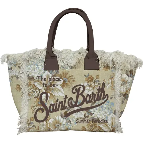 Beige Bags for Stylish Outfits , female, Sizes: ONE SIZE - MC2 Saint Barth - Modalova