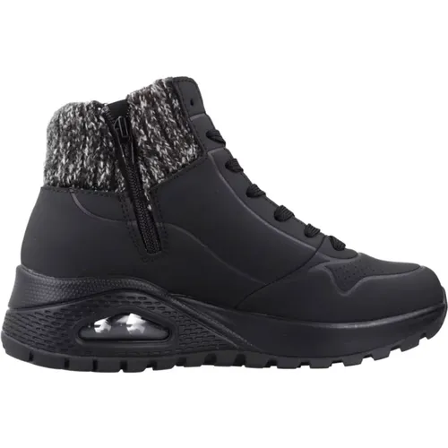 Schnürstiefel , Damen, Größe: 35 EU - Skechers - Modalova