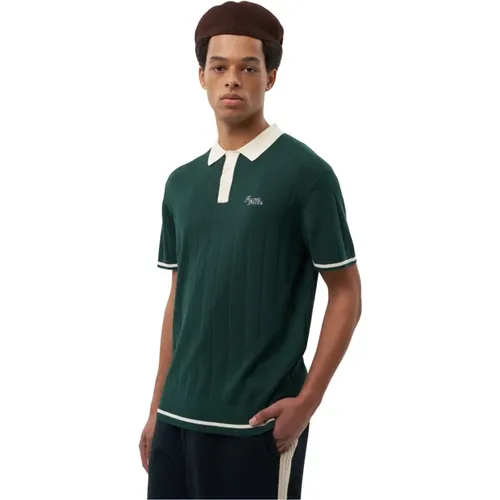 Knit Polo , male, Sizes: XL - Filling Pieces - Modalova