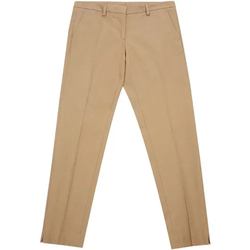 Elegant Cotton Trousers , female, Sizes: 2XS - Lardini - Modalova