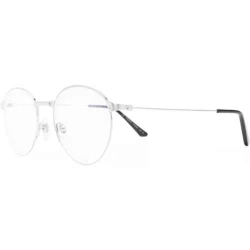 Silver Optical Frame Stylish and Versatile , male, Sizes: 52 MM - Cartier - Modalova