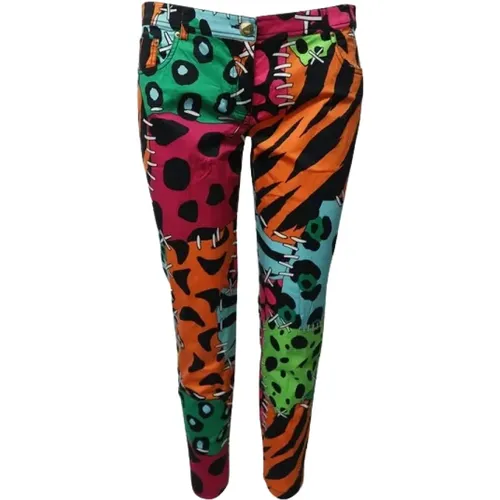 Pre-owned Fabric bottoms , female, Sizes: M - Moschino Pre-Owned - Modalova