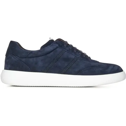 Suede Lace-Up Sneakers , male, Sizes: 7 UK, 10 UK, 6 UK, 8 UK, 11 UK, 9 UK - Brioni - Modalova