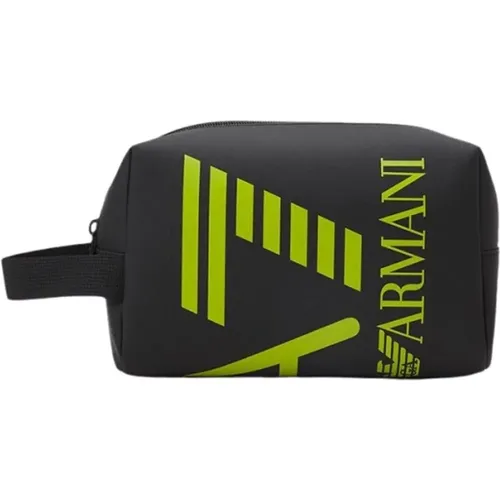 Einfarbige Pochette Tasche mit Maxi Logo - Armani - Modalova
