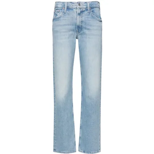 Clear Distressed Slim Cut Jeans , female, Sizes: W25 - Mother - Modalova