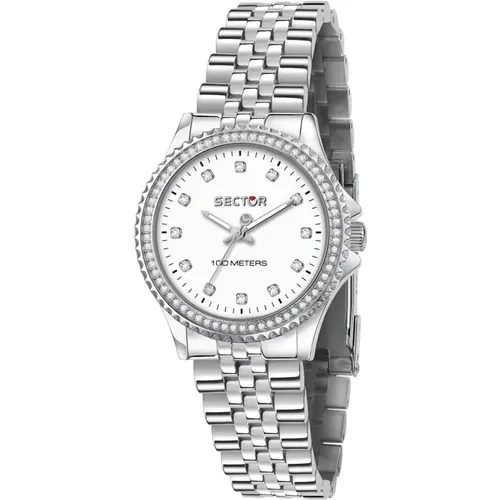 Ladies Watch Quartz Stainless Steel , female, Sizes: ONE SIZE - Sector No Limits - Modalova