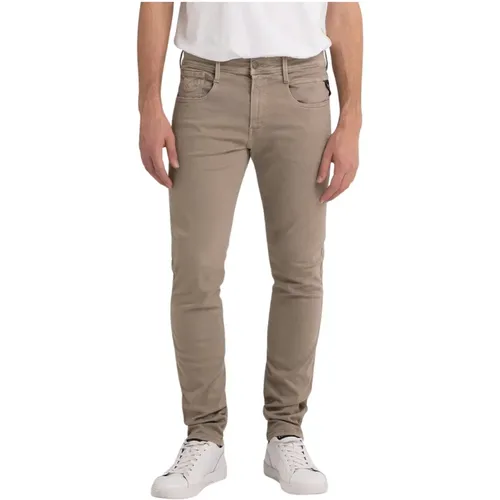 Hyperflex Skinny Hose , Herren, Größe: W34 L34 - Replay - Modalova