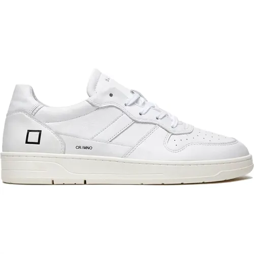 Sneakers with Iconic Logo and Leather Heel , male, Sizes: 6 UK - D.a.t.e. - Modalova