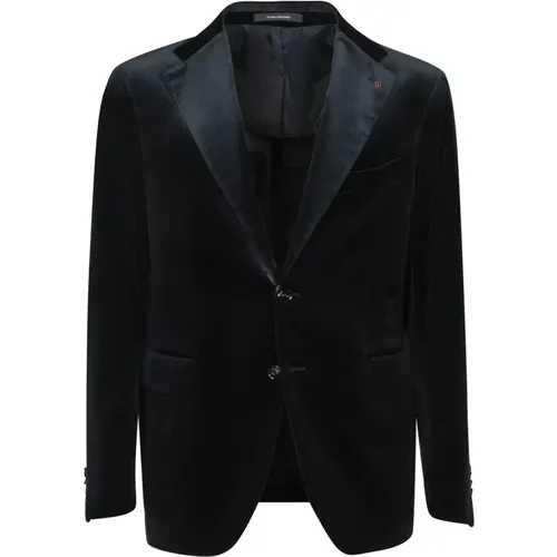 Blauer Blazer Eleganter Stil , Herren, Größe: L - Tagliatore - Modalova