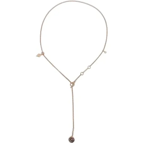 Pre-owned Rose Gold necklaces , female, Sizes: ONE SIZE - Hermès Vintage - Modalova