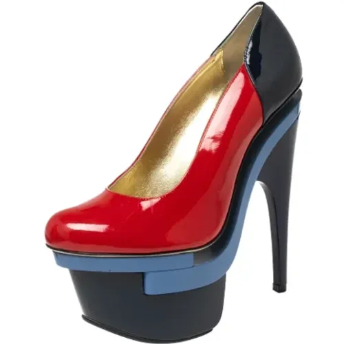 Pre-owned Leder heels - Versace Pre-owned - Modalova