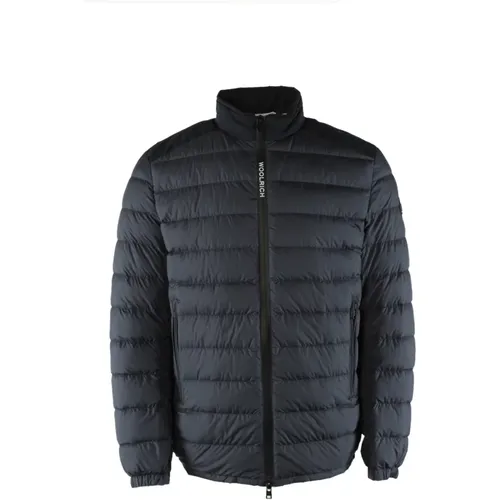 Polyester Jacket for Men , male, Sizes: M - Woolrich - Modalova