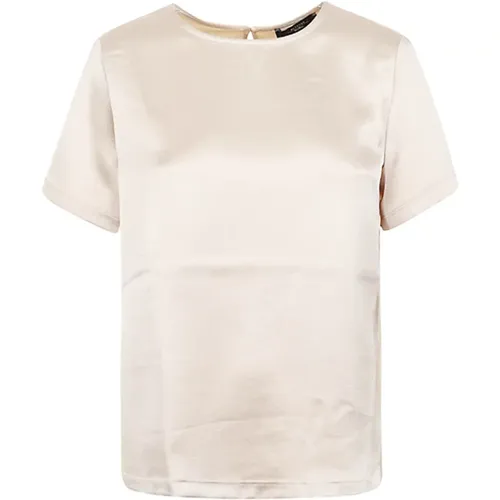 Fluid Jersey T-shirt , female, Sizes: XS - Max Mara Weekend - Modalova