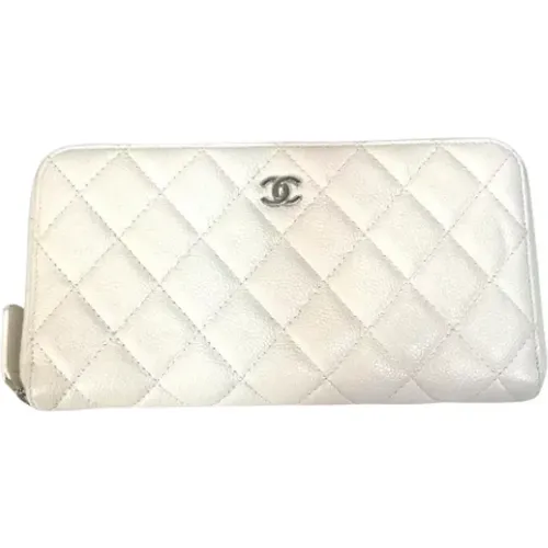 Pre-owned Leather wallets , female, Sizes: ONE SIZE - Chanel Vintage - Modalova