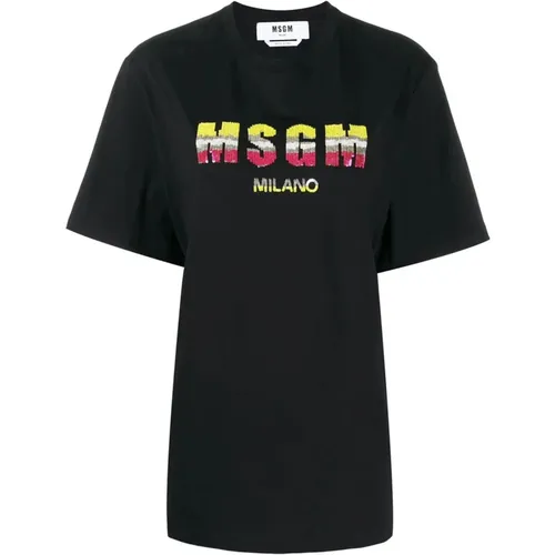 T-Shirt M/M , female, Sizes: M - Msgm - Modalova