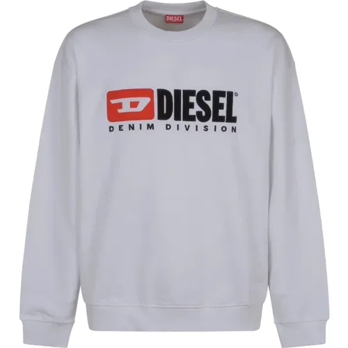 Weißer Pullover S-Boxt-Div Diesel - Diesel - Modalova