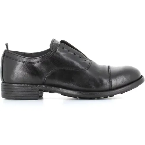 Leather Derby Shoes , female, Sizes: 4 UK, 2 UK, 7 UK, 3 UK - Officine Creative - Modalova