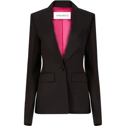 Schwarze Jacke Nina Ricci - Nina Ricci - Modalova