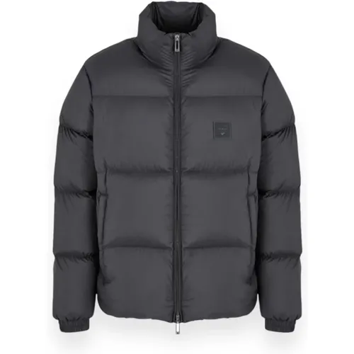 Down Jacket for Men , male, Sizes: 2XL, 3XL, XL, L, M, S - Emporio Armani - Modalova