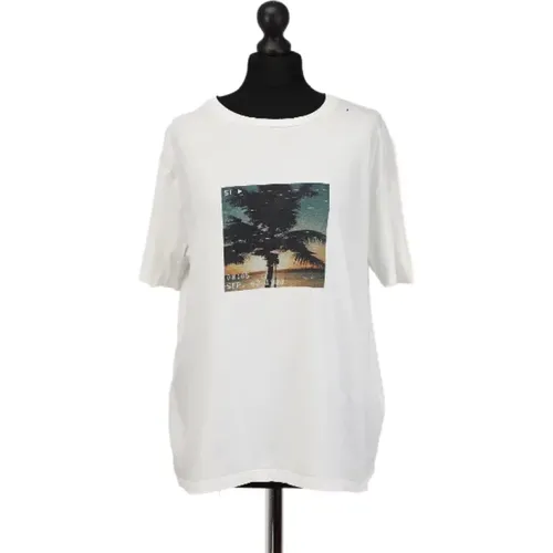 Pre-owned Cotton tops , female, Sizes: L - Yves Saint Laurent Vintage - Modalova