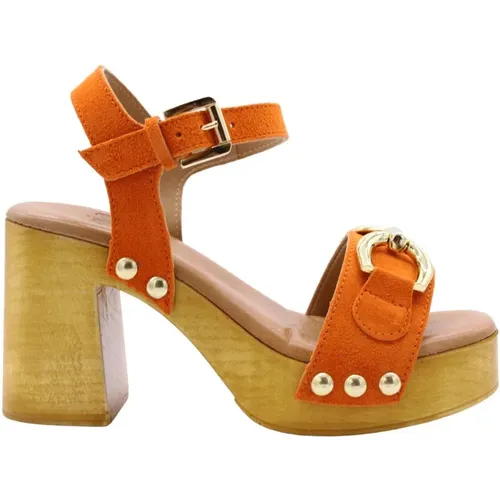 Lindos Sandal , female, Sizes: 6 UK - E mia - Modalova