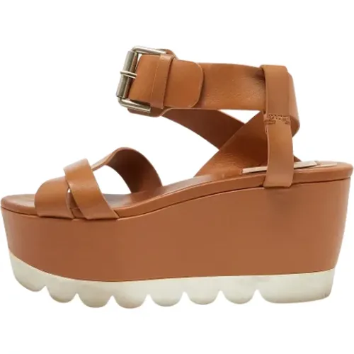 Pre-owned Leder sandals - Chloé Pre-owned - Modalova