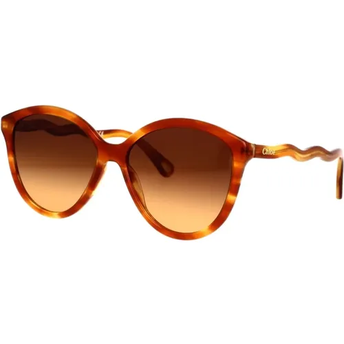 Sunglasses Ch0087S 002 , female, Sizes: 57 MM - Chloé - Modalova