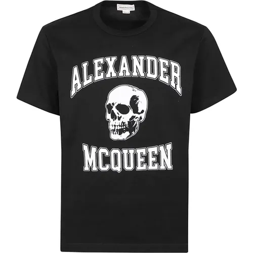 Men's Clothing T-Shirts & Polos Ss24 , male, Sizes: S, M - alexander mcqueen - Modalova